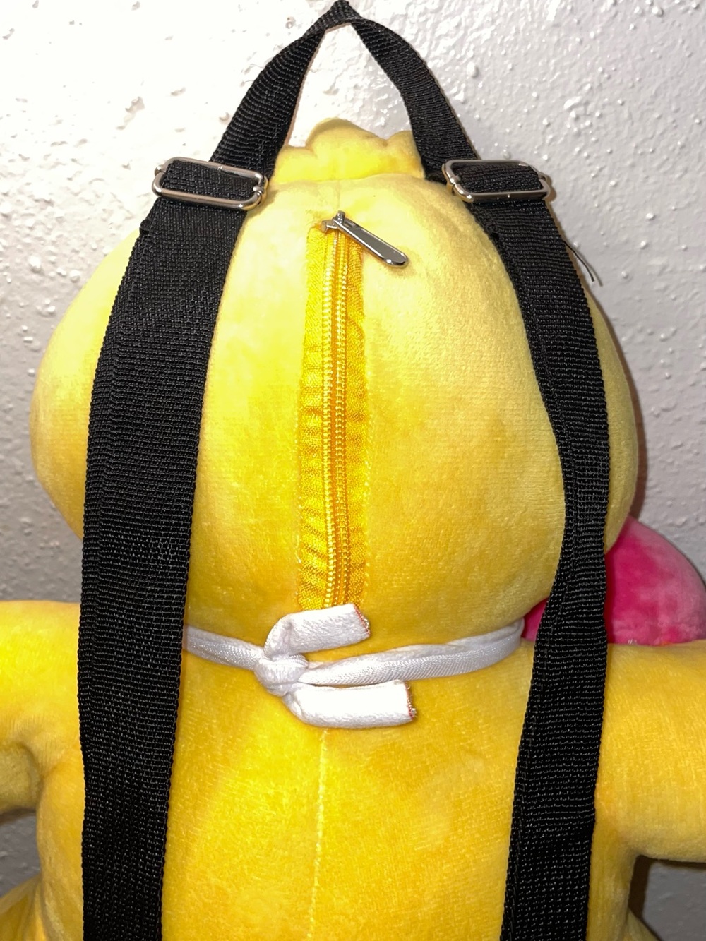 Five Nights at Freddy's Chica Plush Backpack "Let's Eat!!!" - Picture 3 of 11